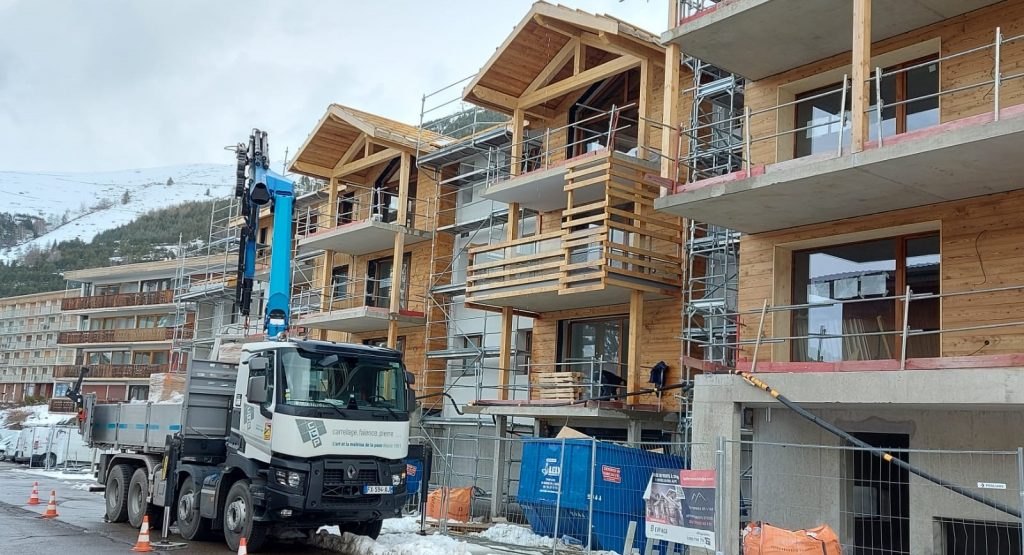 Démarrage du chantier Les Fermes de l’Alpe